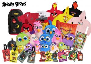 angry bird theme park merchs